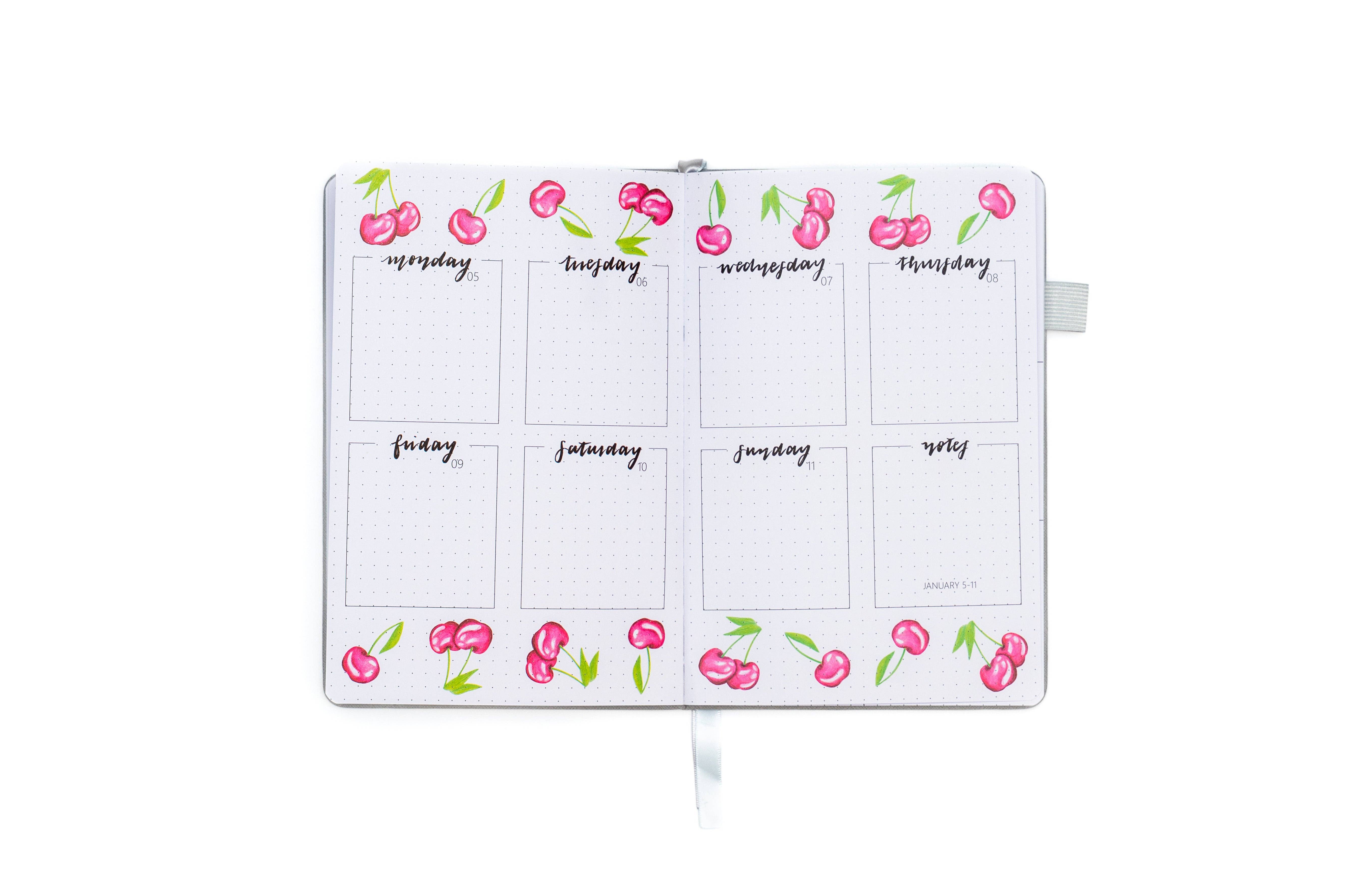 Linda Tong Planners - Wholesale Planner - 2026 Illustrated Planner Light Gray5