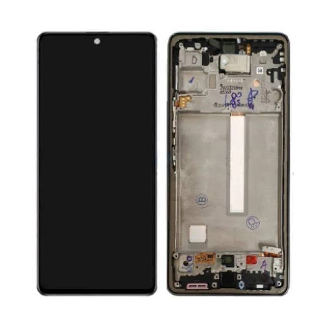 OLED-skærm med ramme til Samsung A53/A536/A53 5G for engroshandel hos Repuestos Infotec