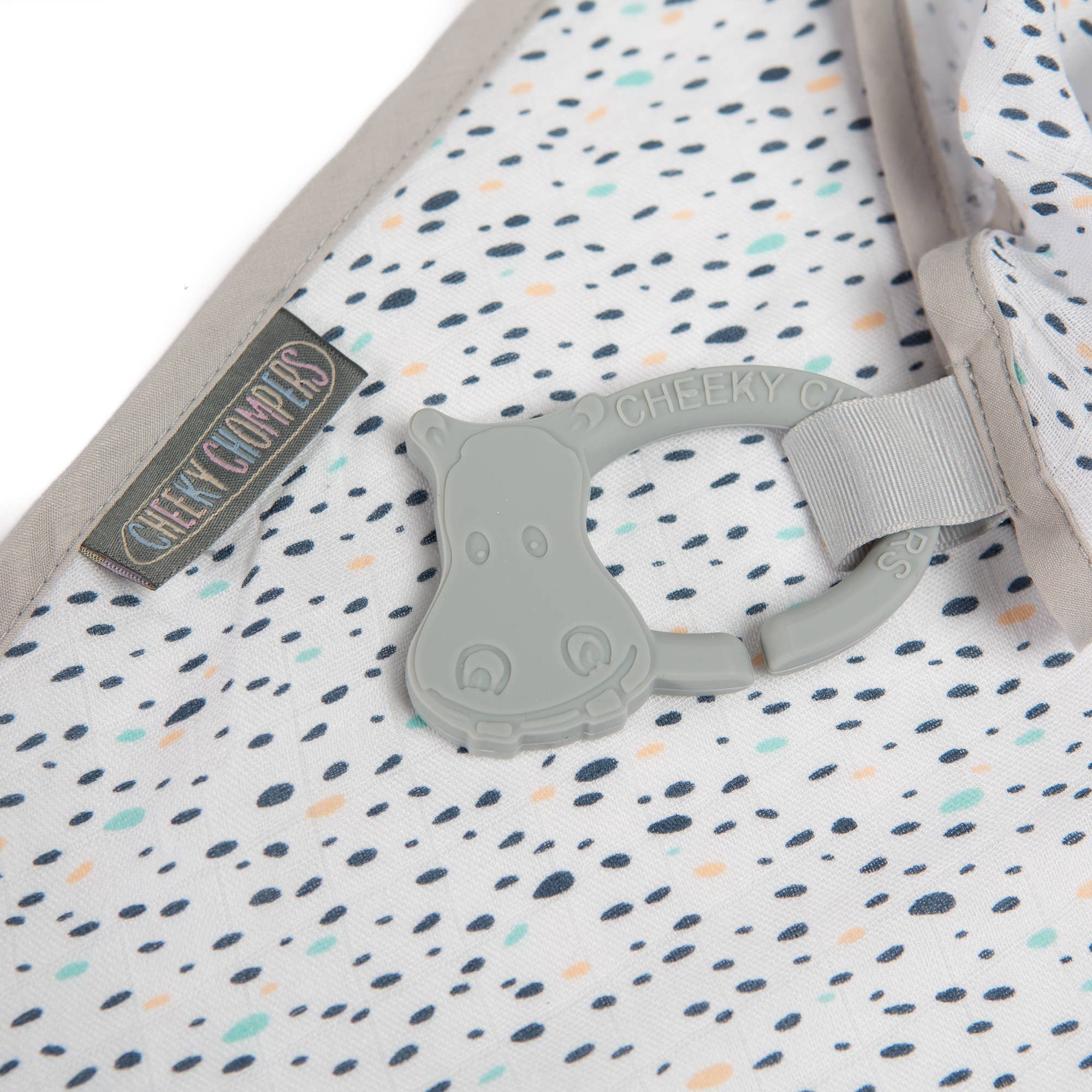 Cheeky Chompers UK - Vendita all'ingrosso Copertura per allattamento - Premaman - Copertina allattamento 6-in-1 Multimuslin - Peardrop6