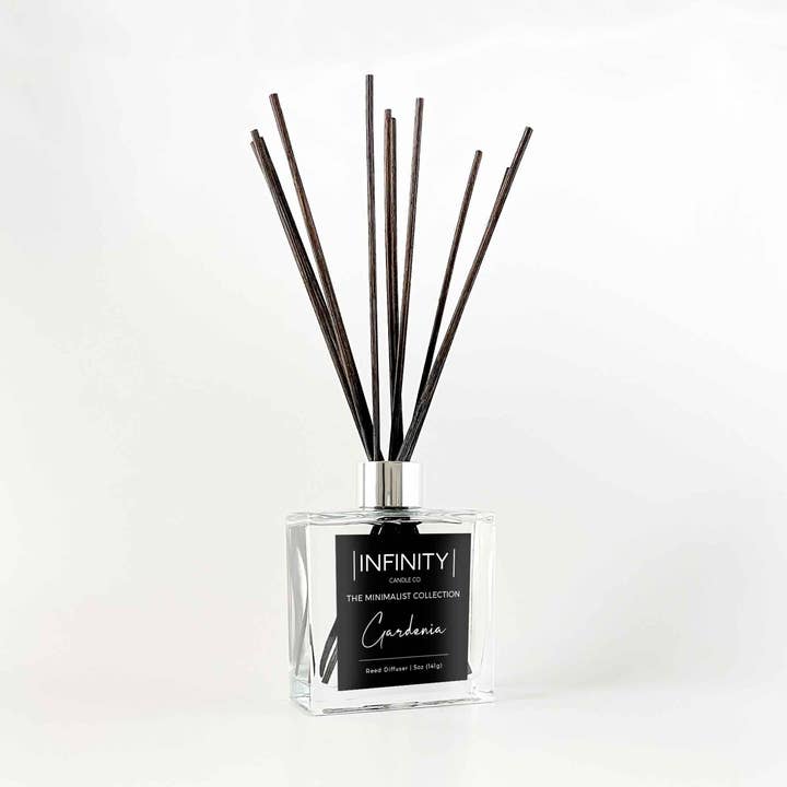 Gardenia Reed Diffuser - The Minimalist Collection for wholesale by Infinity Candle Co