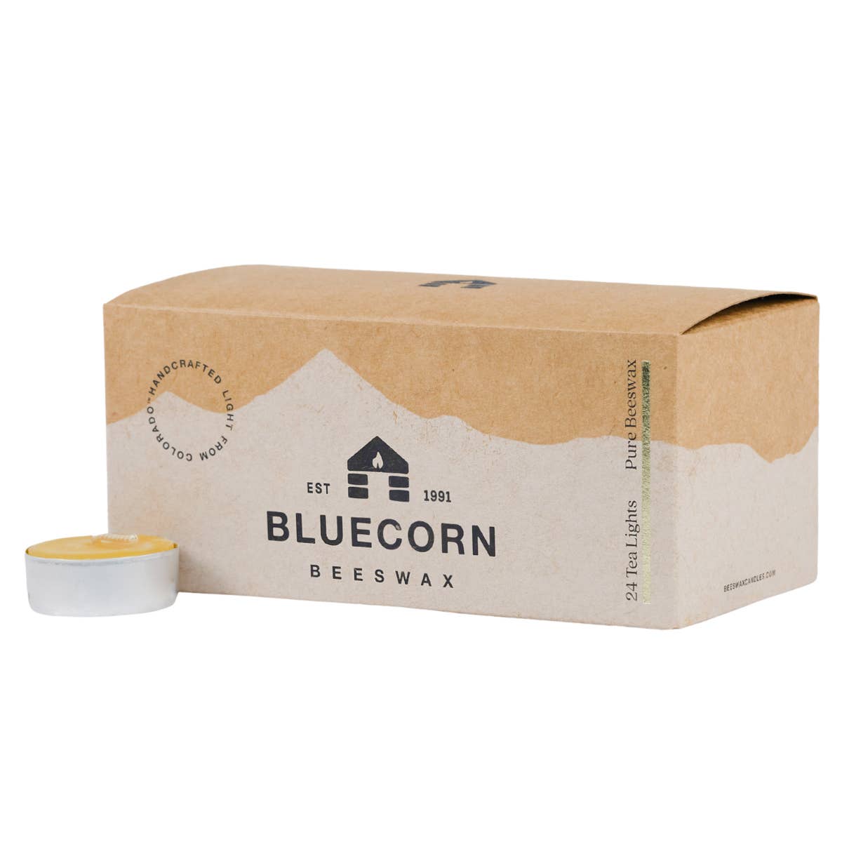 Bluecorn Candles – Velas aromáticas por atacado – Velas de Chá em Cera de Abelha Pura – Artesanais do Colorado9