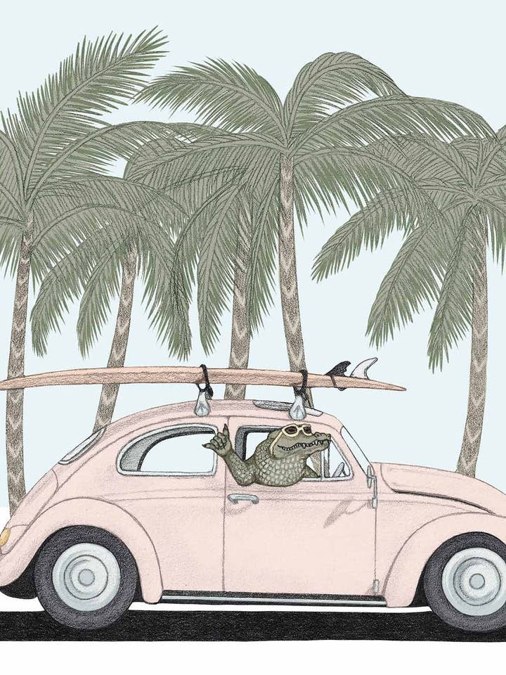 Crocodile Surfeur pour la vente par I AM NIEN