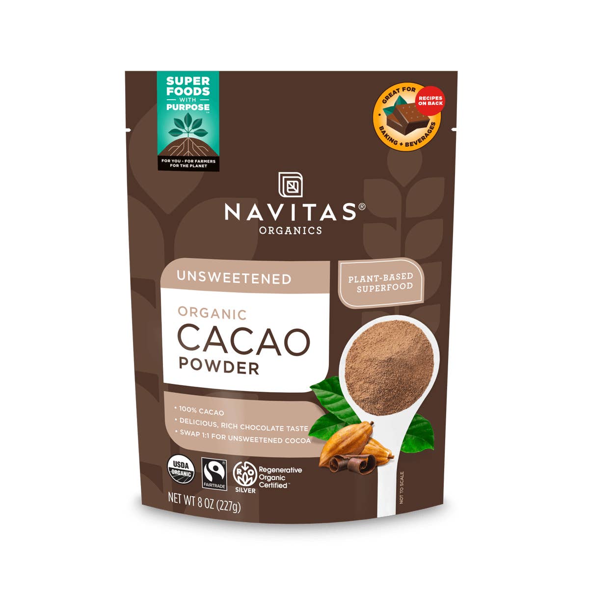 Navitas Organics - Vendita all'ingrosso Proteine/superfood in polvere - Polvere di cacao