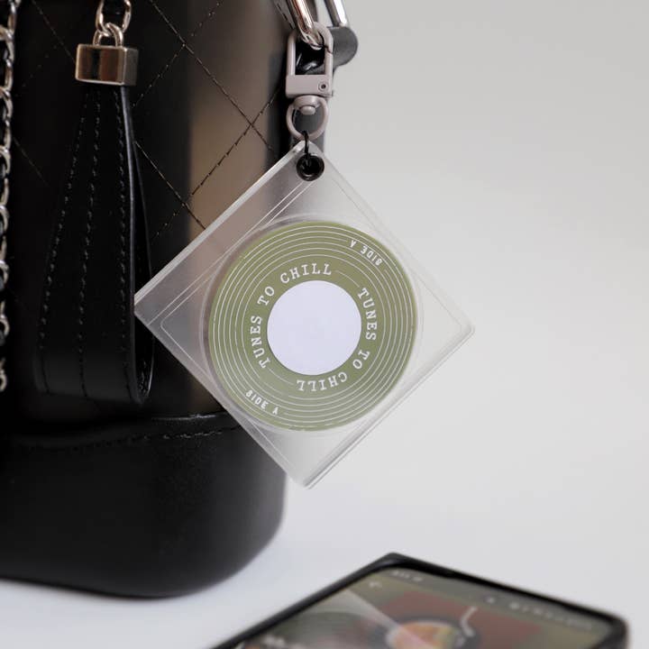 Rock Laser Scissor Studio – Großhandel Magnete – Scannbare Schallplatten-Magnetscheibe mit NFC-Tag Spotify Youtube