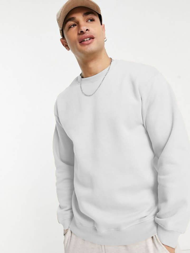 Basic sweatshirt met fleecetrui en andere Mannen kleding wholesale inkopen. Gratis retourzendingen en een 60-dagen netto betalingstermijn op Faire.com trends op Faire.