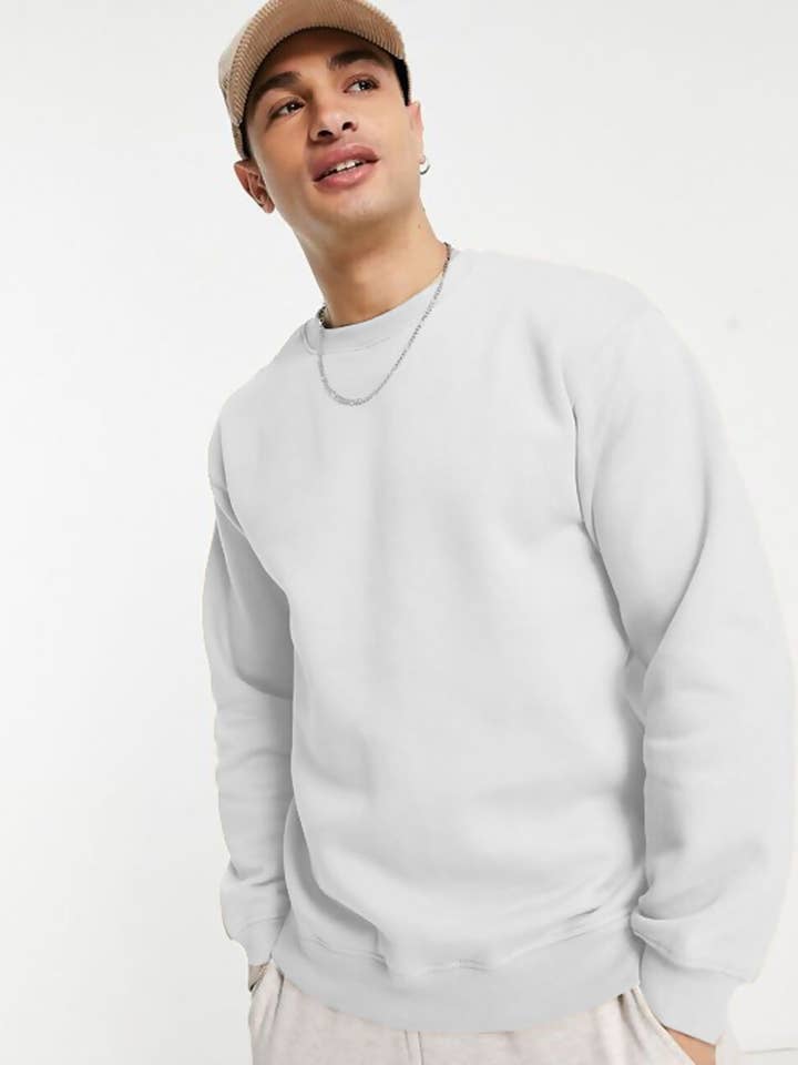 J5FASHION – wholesale Sweatshirt – Men's – Basic Fleece Pullover Sweatshirt