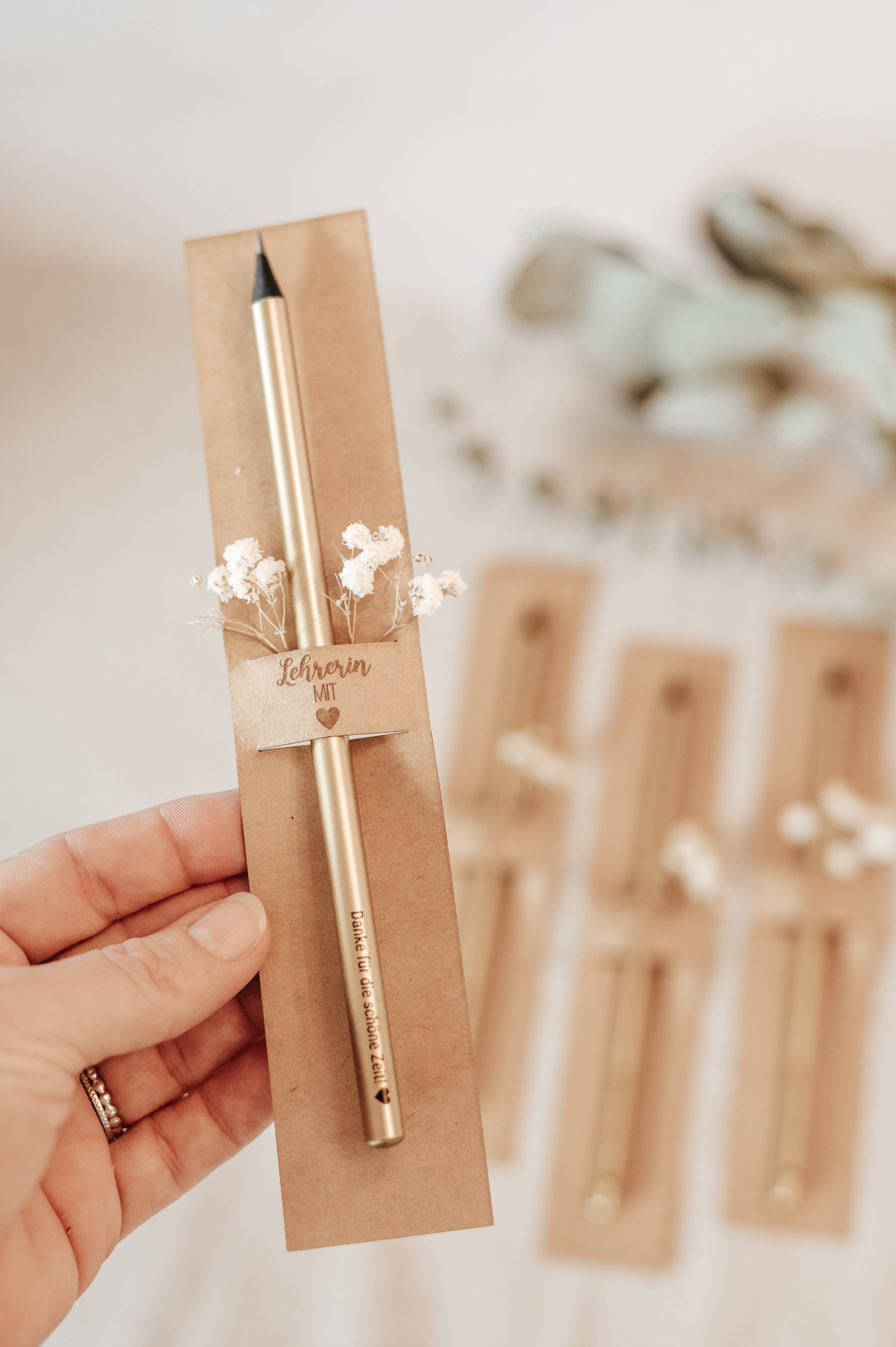 bricolageliebe - Wholesale Pencil - Pencil with print | Graduation school, kindergarten