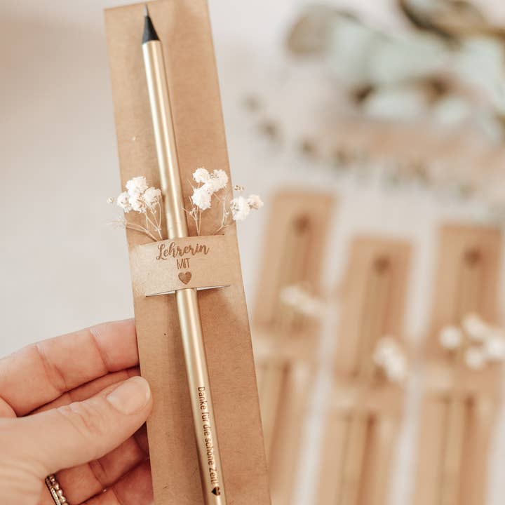 bricolageliebe - Wholesale Pencil - Pencil with print | Graduation school, kindergarten0