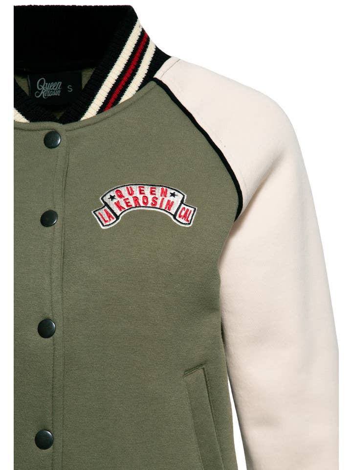 KING KEROSIN - Wholesale Varsity/Baseball Jacket - Women's - Queen of Liberty college jacket2