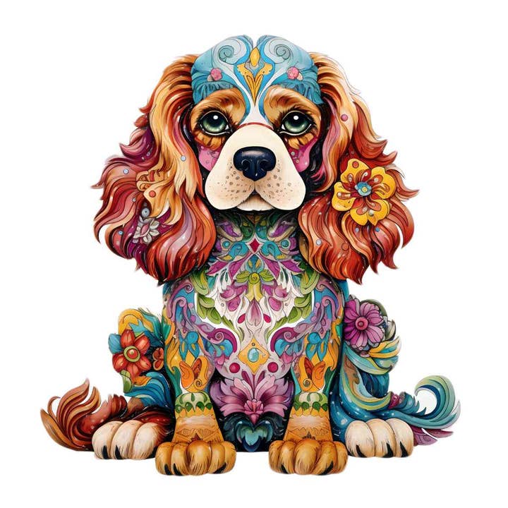 Puzzle - Chien King Charles pour la vente par Crafthub