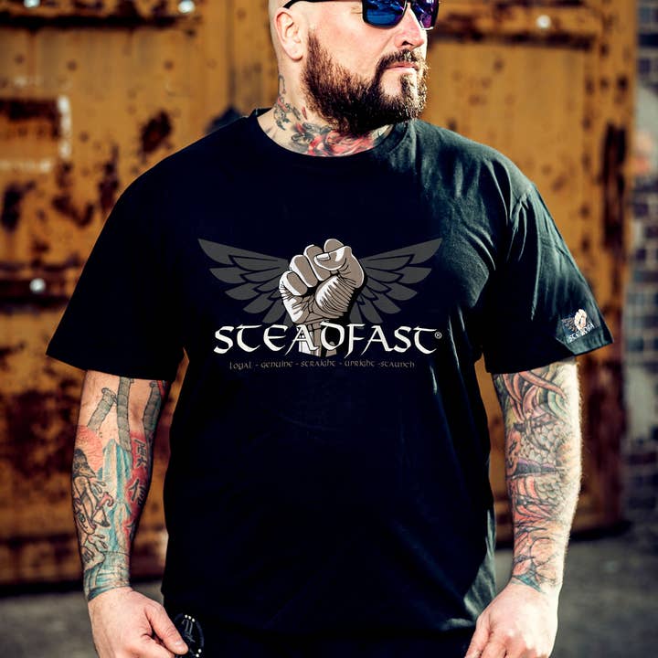 Steadfast SF1 Brothers Forever T-shirt for wholesale by Silberrücken Heavy Wear