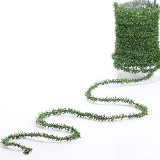 Factory Direct Craft - Vente Sapin de Noël artificiel - Rouleaux de 25' de guirlande en corde de pin artificiel avec fil