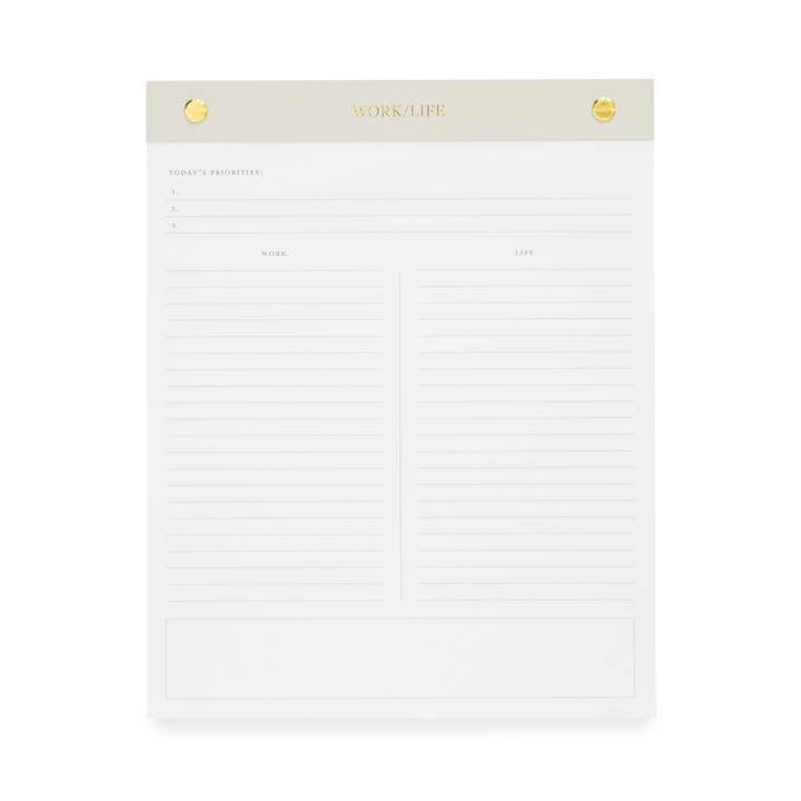 Work/Life Guided Pad for wholesale by Sugar Paper