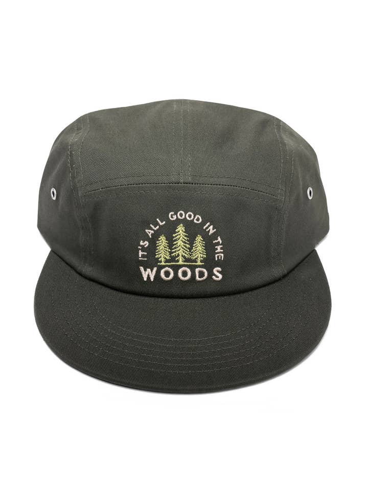 Good in the Woods Camper Hat | Olive for wholesale by Keep Nature Wild