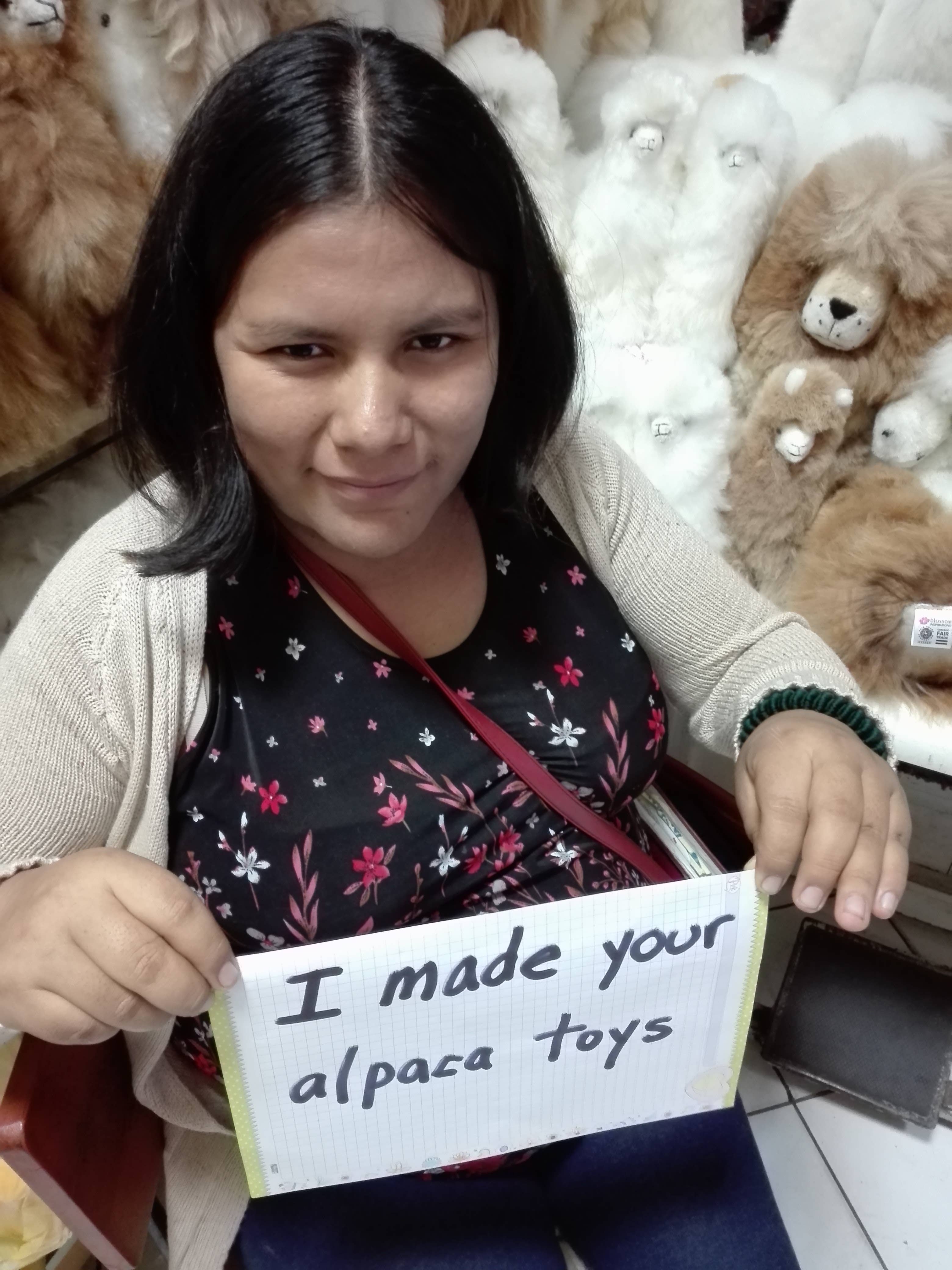 Blossom Inspirations - Wholesale Stuffed/Plush Toy - Kids & Baby - Vicuña Alpaca Fur Toy6