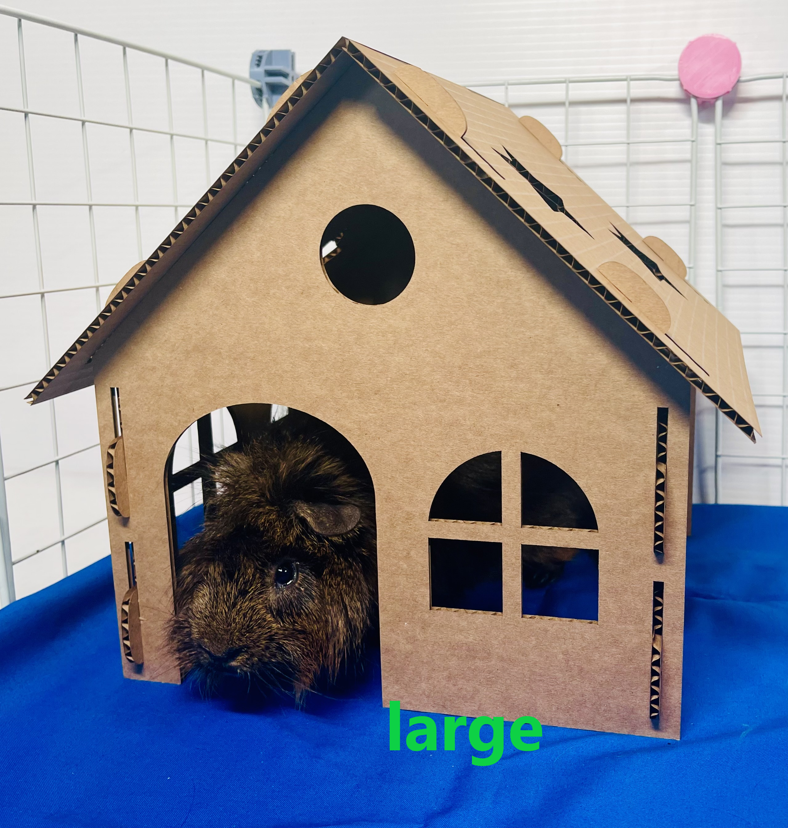 Grannys Little Homes - Wholesale Pet Cave - Cat/Dog - Cardboard Star Hidey1