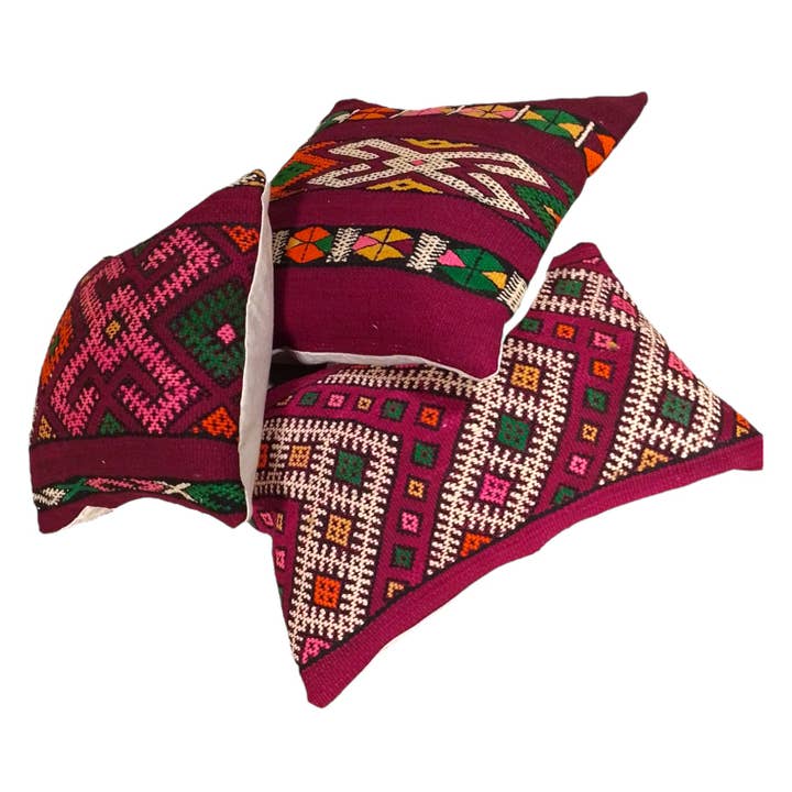 SOUK in the CITY - Venta al por mayor Cojín decorativo - Cojines Boujad ROYAL PURPLE