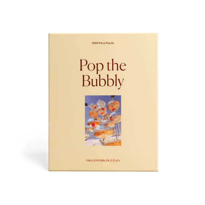 Piecework Puzzles - Wholesale Puzzle - Adult - ✨NEW✨Pop The Bubbly - 1000 Piece Puzzle