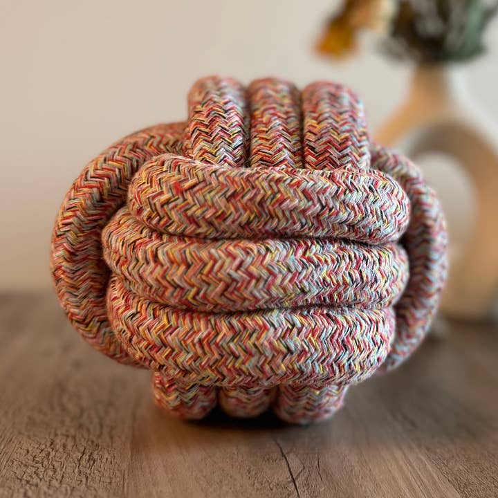 Best Seller |Handmade Large Rope Ball, Sustainable Rope Toys for wholesale by Monli Handcrafted Pet Toys