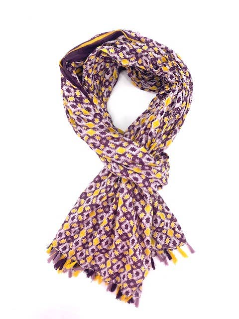 Maison Unik Accessoires - Wholesale Scarf - Unisex - Scarf Pareo 100% Cotton Women1
