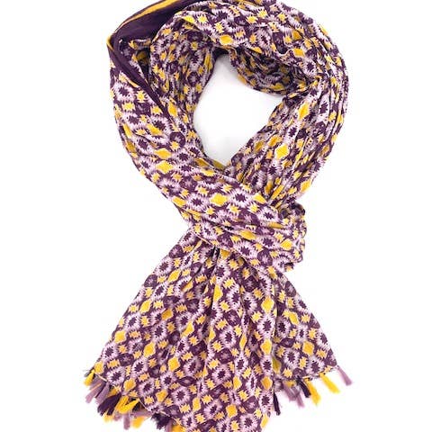 Maison Unik Accessoires - Wholesale Scarf - Unisex - Scarf Pareo 100% Cotton Women1