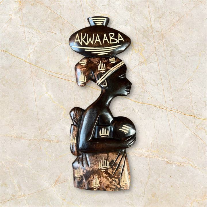 AfriMart International - Venta al por mayor Cartel de pared - Arte/decoración de pared de madera de mar africana hecha a mano