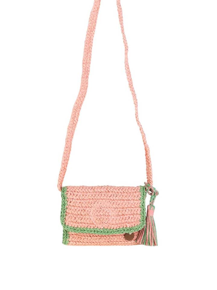 KB3182509_18 - PIGE TASKE NATURLIG FIBER, MED LÅG, FARVE ROSA for engroshandel hos Kbas