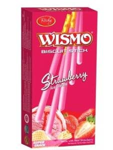 Wismo Strawberry Ice Cream Biscuit Stick for wholesale by G CHOICE by LNS International Corporation
