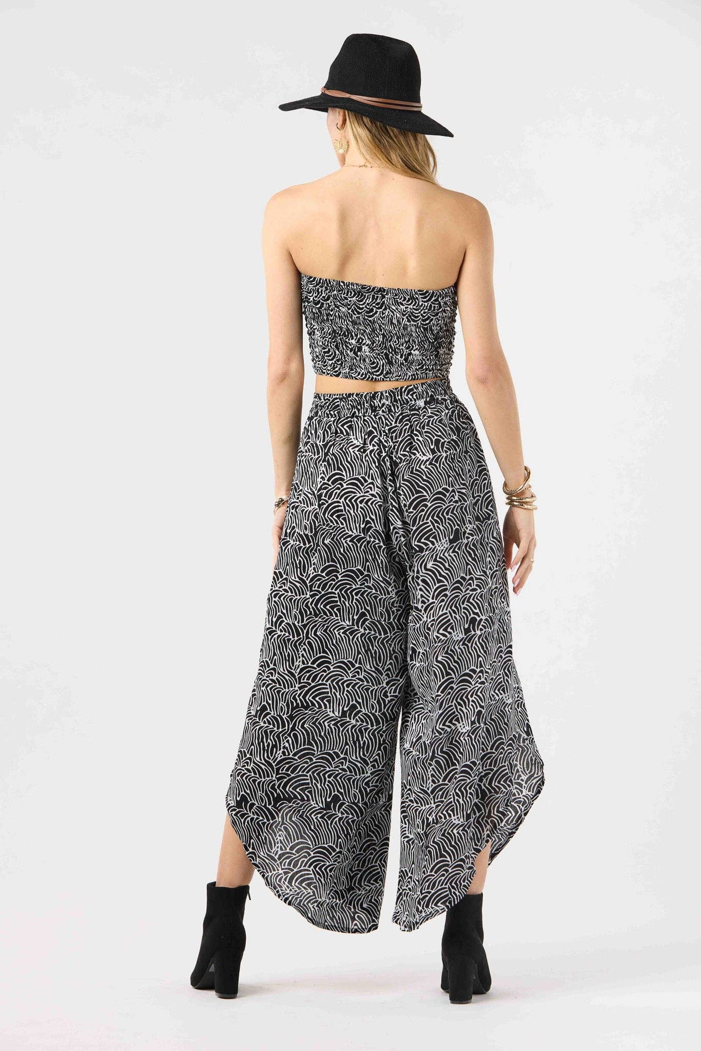 Batik Iris Merlot Shoreline-broek voor groothandel op Faire1