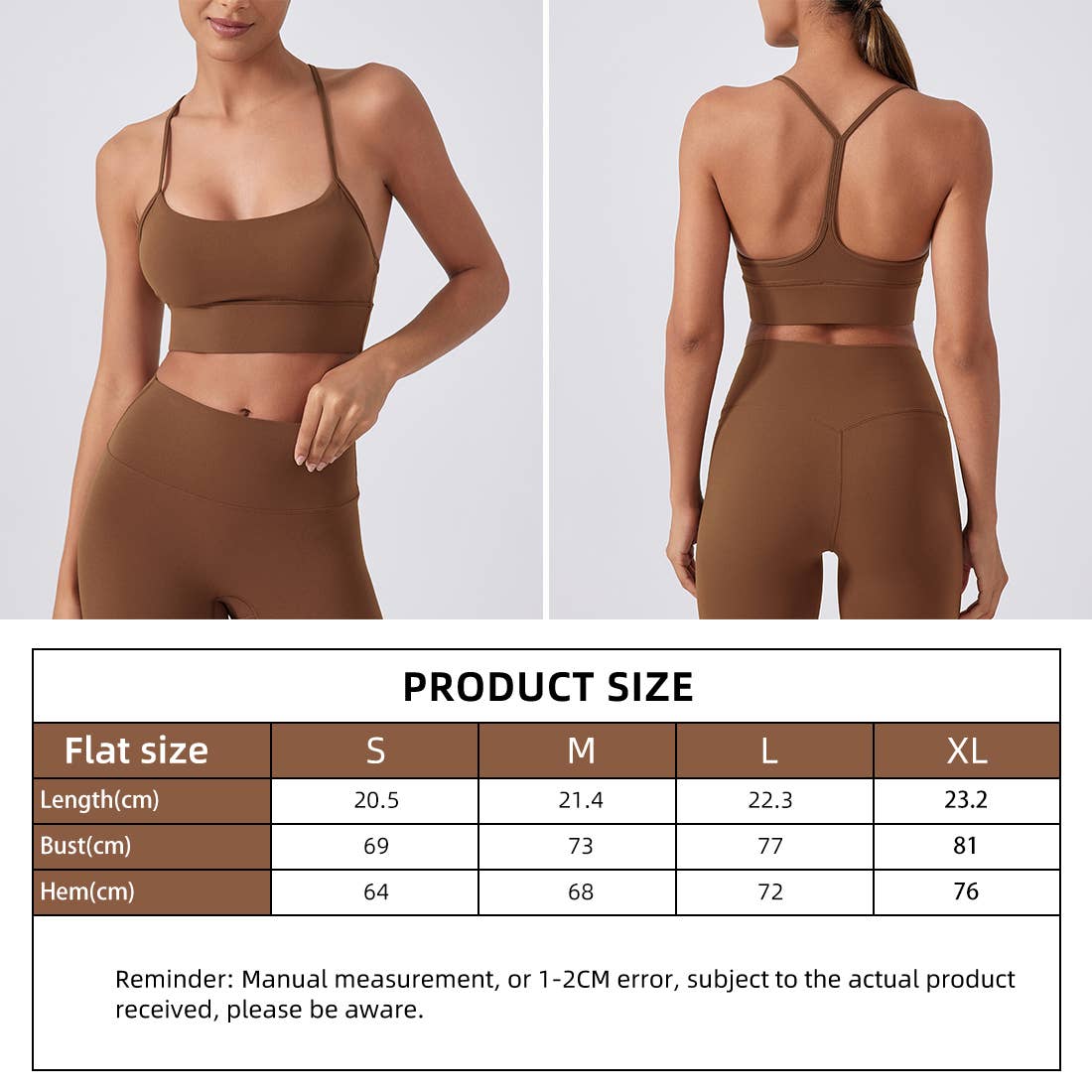 Sodalemon – Sutiã desportivo - Mulher por atacado – Top de Yoga Feminino com Bojo, Costas em Y e Tecido Elástico Respirável8