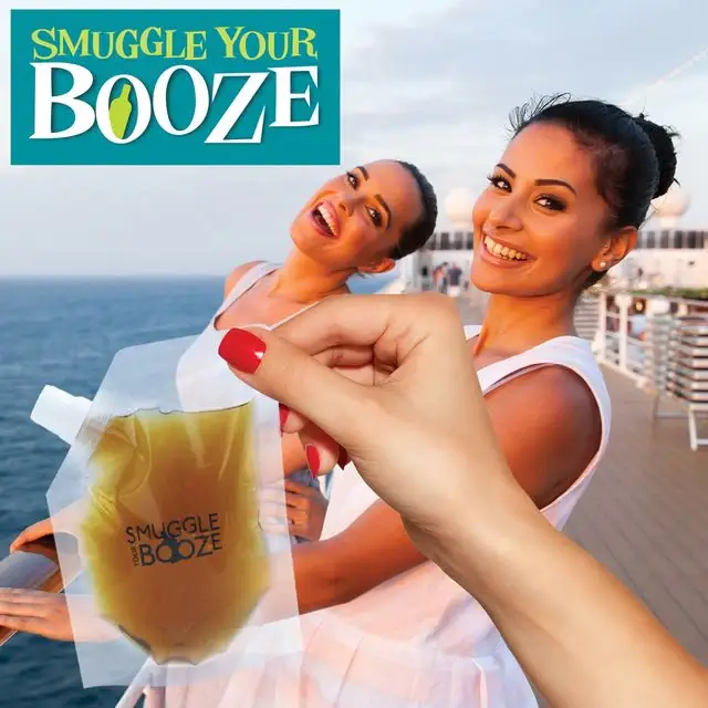 Smuggle Your Booze - Wholesale Flask - 4oz Soft Flasks - 4 pack1