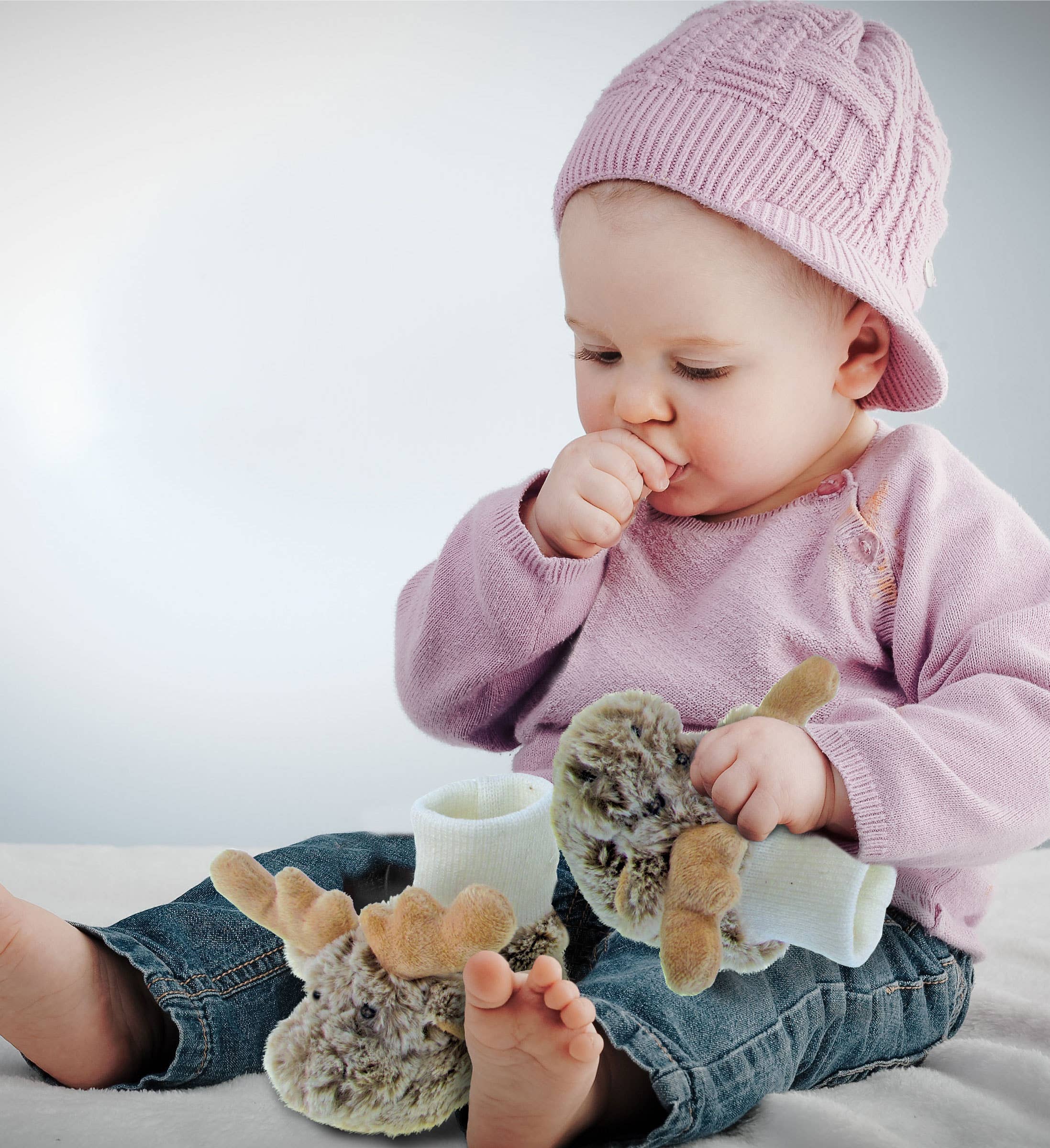 Cota Global - Wholesale Stuffed/Plush Toy - Kids & Baby - Super Soft Plush Baby Shoes - Moose3