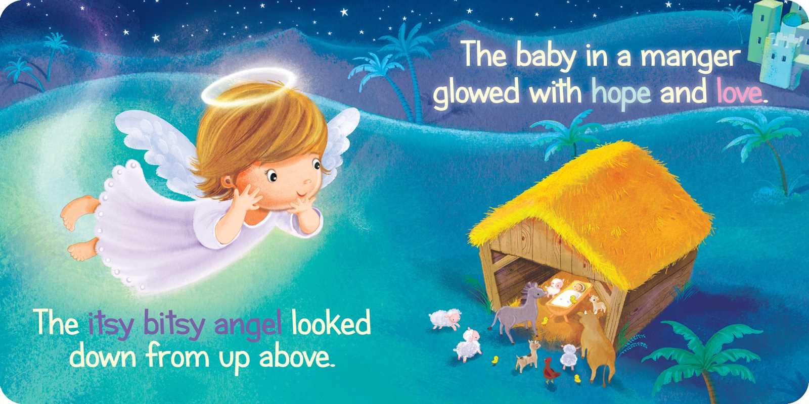 Simon & Schuster - Wholesale Baby & Toddler Book (0-2) - Itsy Bitsy Angel by Jeffrey Burton3