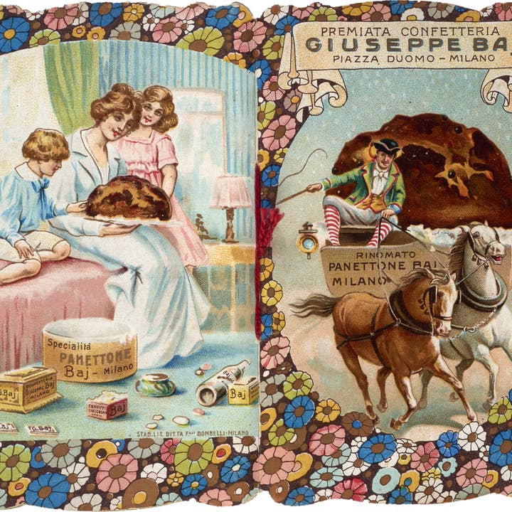 Baj - Dal 1768 – Großhandel Kuchen – BAJ 1768 - Klassischer Panettone in einer alten Hutschachtel - 1 kg4