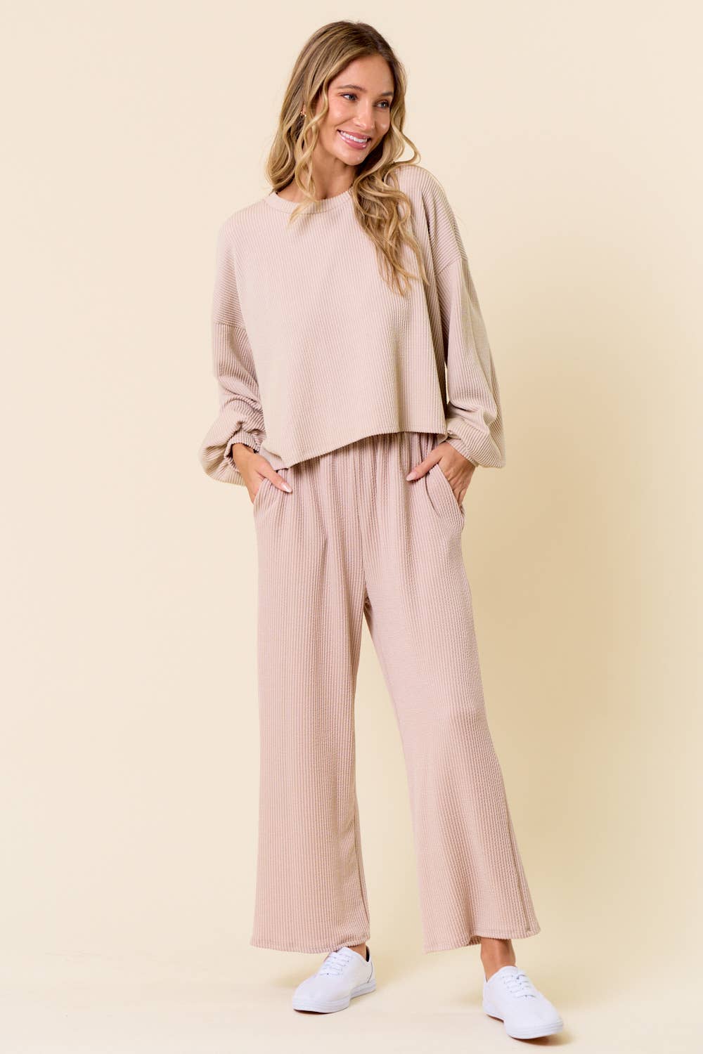 lovely melody - Wholesale Knit Top - Women's - LMT4100-Manifest ribbed top8