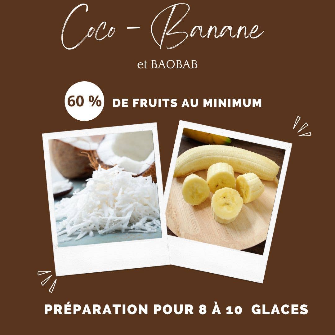 Crocandiz - Wholesale Pet Treats - Dog - Dog treat, Dog ice cream Coconut, Banana1