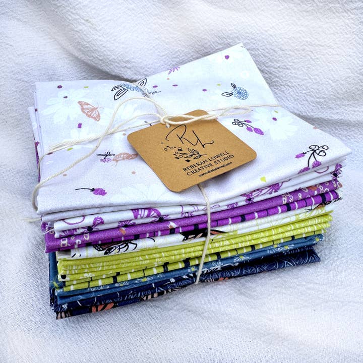 Rebekah Lowell Creative Studio - Wholesale Quilt - Emerge Quilting Cotton Fat Quarter Bundle, colorway 2