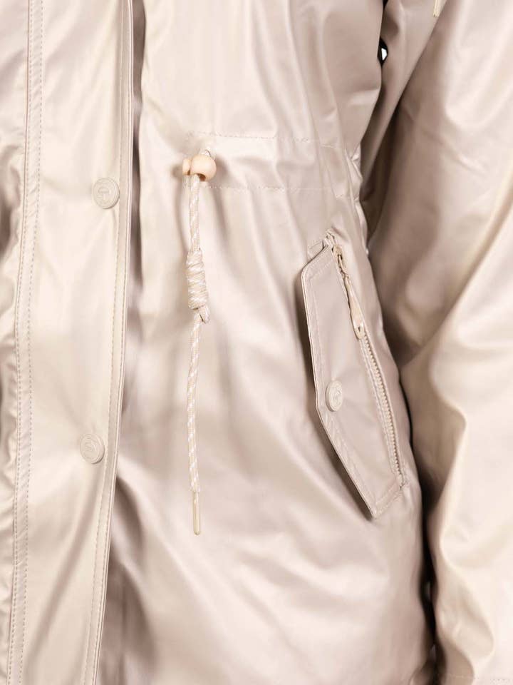 Saturne Paris - Order By Size (S To 5XL) - Wholesale Raincoat - Women's - Raincoat, Gold, S to 5XL