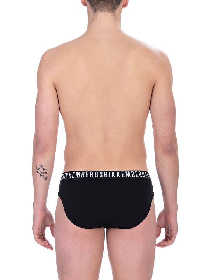 BEST LUXURY – Großhandel Unterwäsche – Herren – BIKKEMBERGS BKK1USP02TR-SLIPS TRIPACK - PACK 3 U