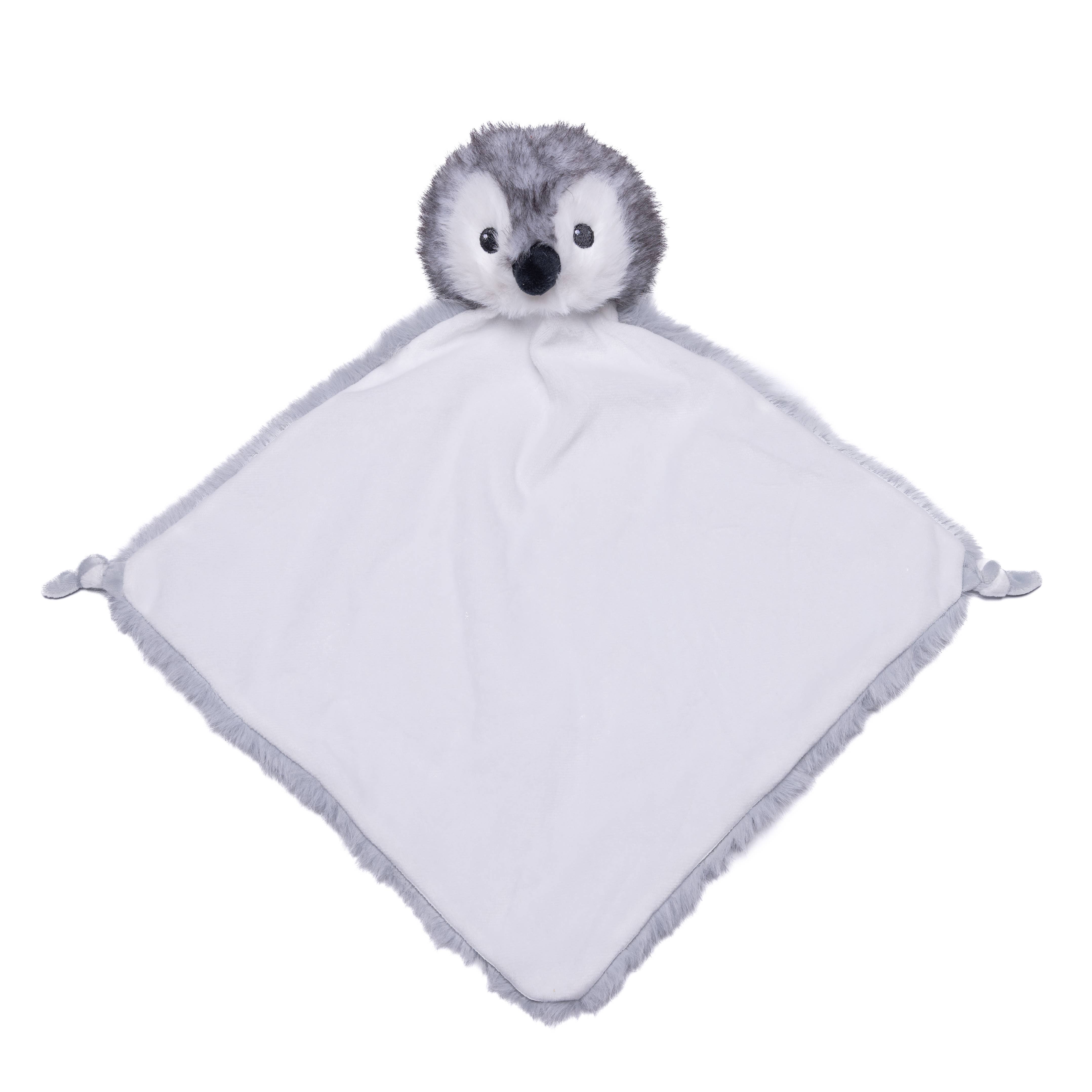 Cubbies - Wholesale Security/Cuddle Blanket - Baby - Grey Penguin Blankie *NEW*