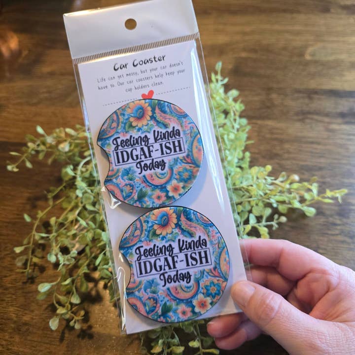 Autocoasterset voor wholesale door Magnolia On Main LLC