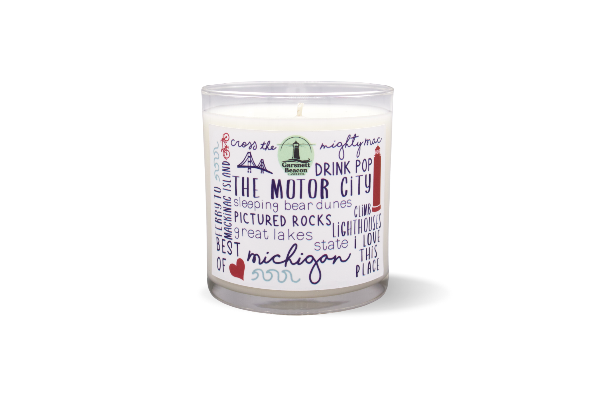 Garsnett Beacon Candle Co. - Wholesale Jar/Filled Candle - Michigan - Things to Do Scented Candle2