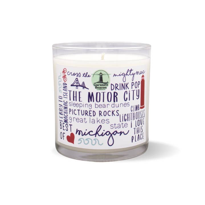 Garsnett Beacon Candle Co. - Wholesale Jar/Filled Candle - Michigan - Things to Do Scented Candle2
