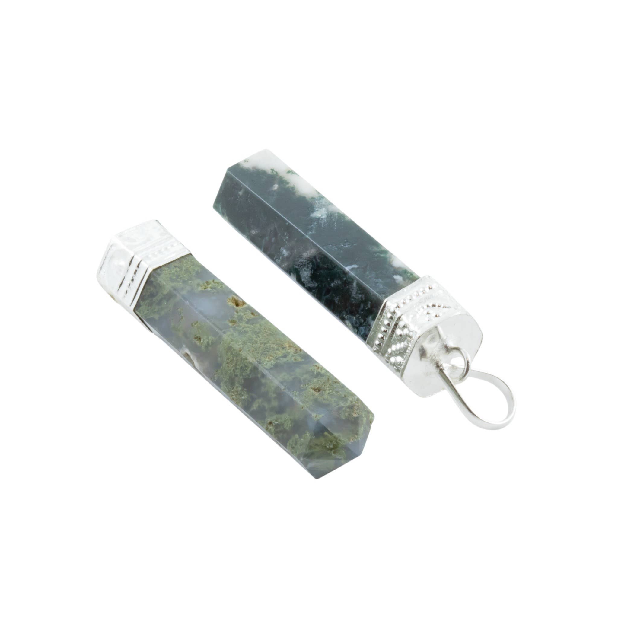 Quasar Gems USA - Wholesale Individuele bedel/hanger - Hangertjes met natuurlijke edelstenen aan potloodkettingen25