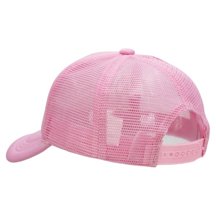 Cap Zone - Wholesale Baseball Cap - Kids - Kids Five Panel Sponge Padded Trucker Hat