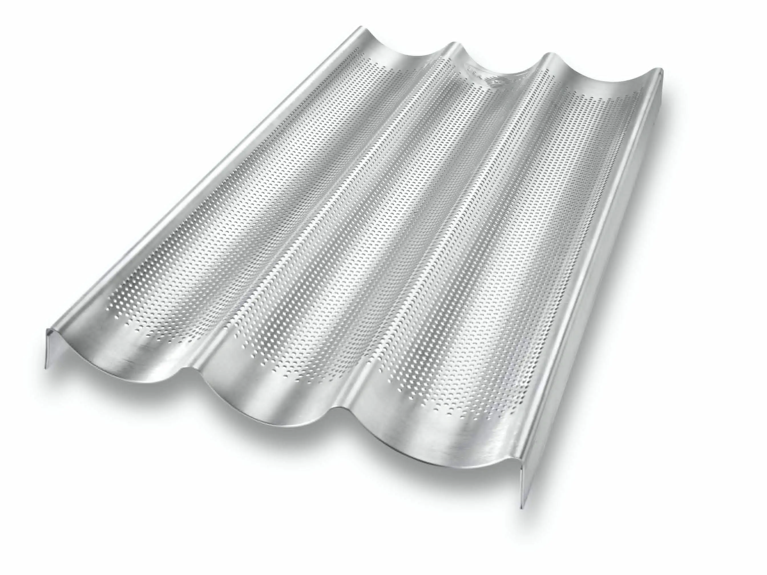 USA Pan - Wholesale Bread Pan - French Baguette Pan - 3 Loaves0