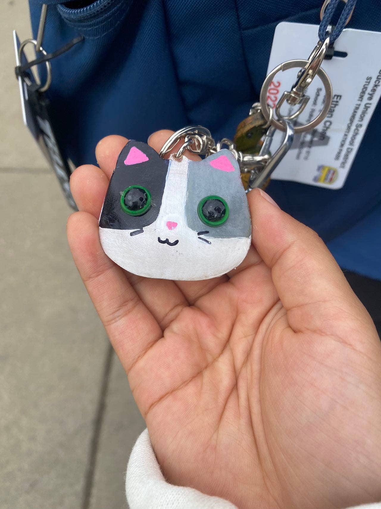 Sunflower Handmade leather inc - Wholesale Keychain - Women's - Assortment Leather Kitty Cat Key Chains14