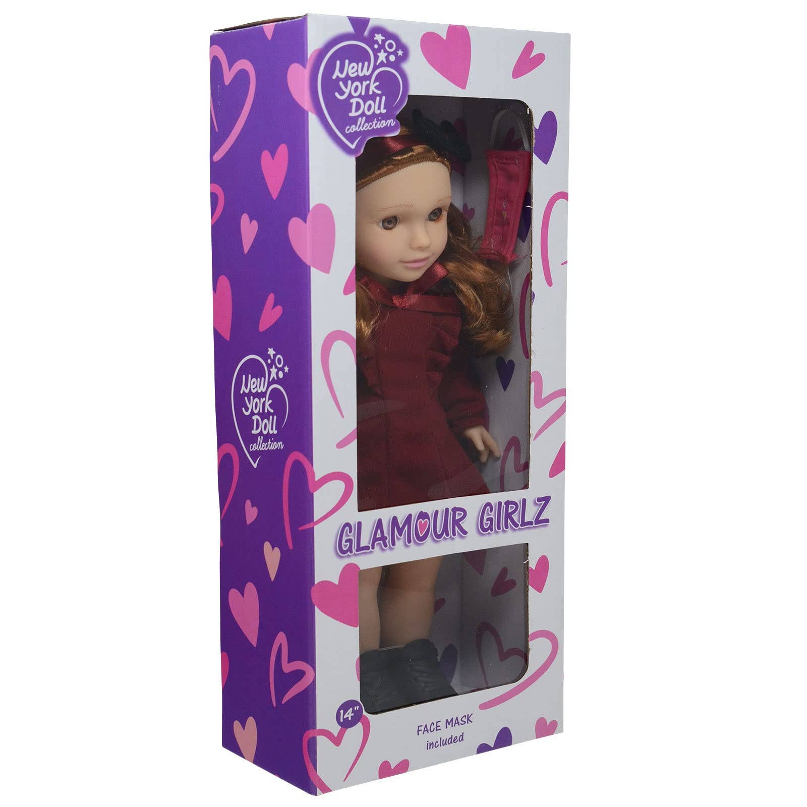 The New York Doll Collection - Wholesale Doll - Kids - Glamour Girlz 14" Poseable Fashion Doll3