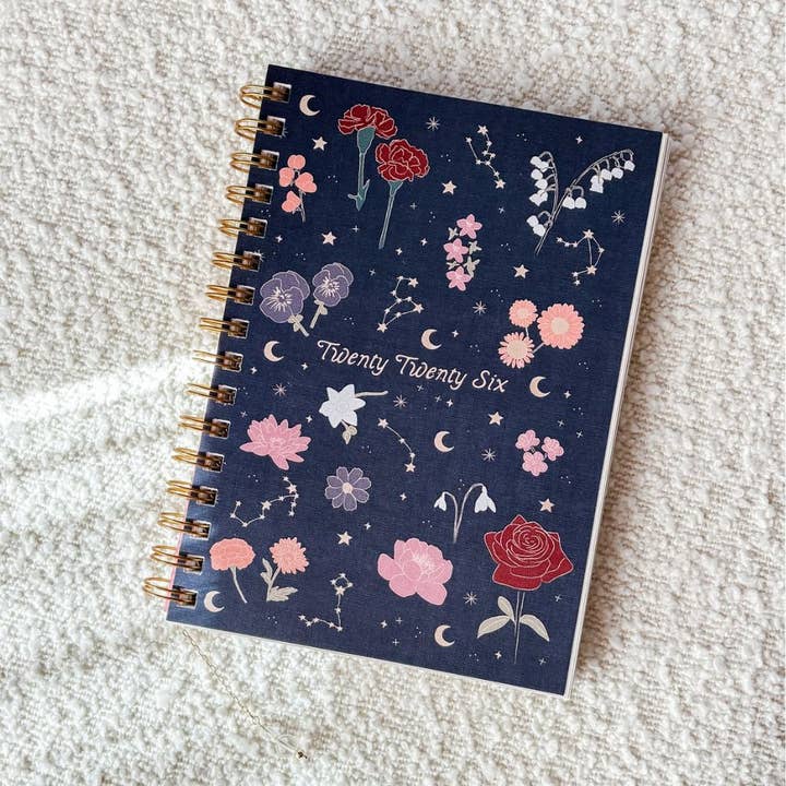 2026 Celestial Dreaming Diary - Midnight Navy for wholesale by conscious mae