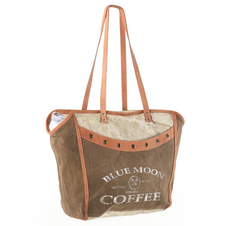 Sac Weekender pour femmes en toile recyclée LC-KB556 pour la vente par LS Western